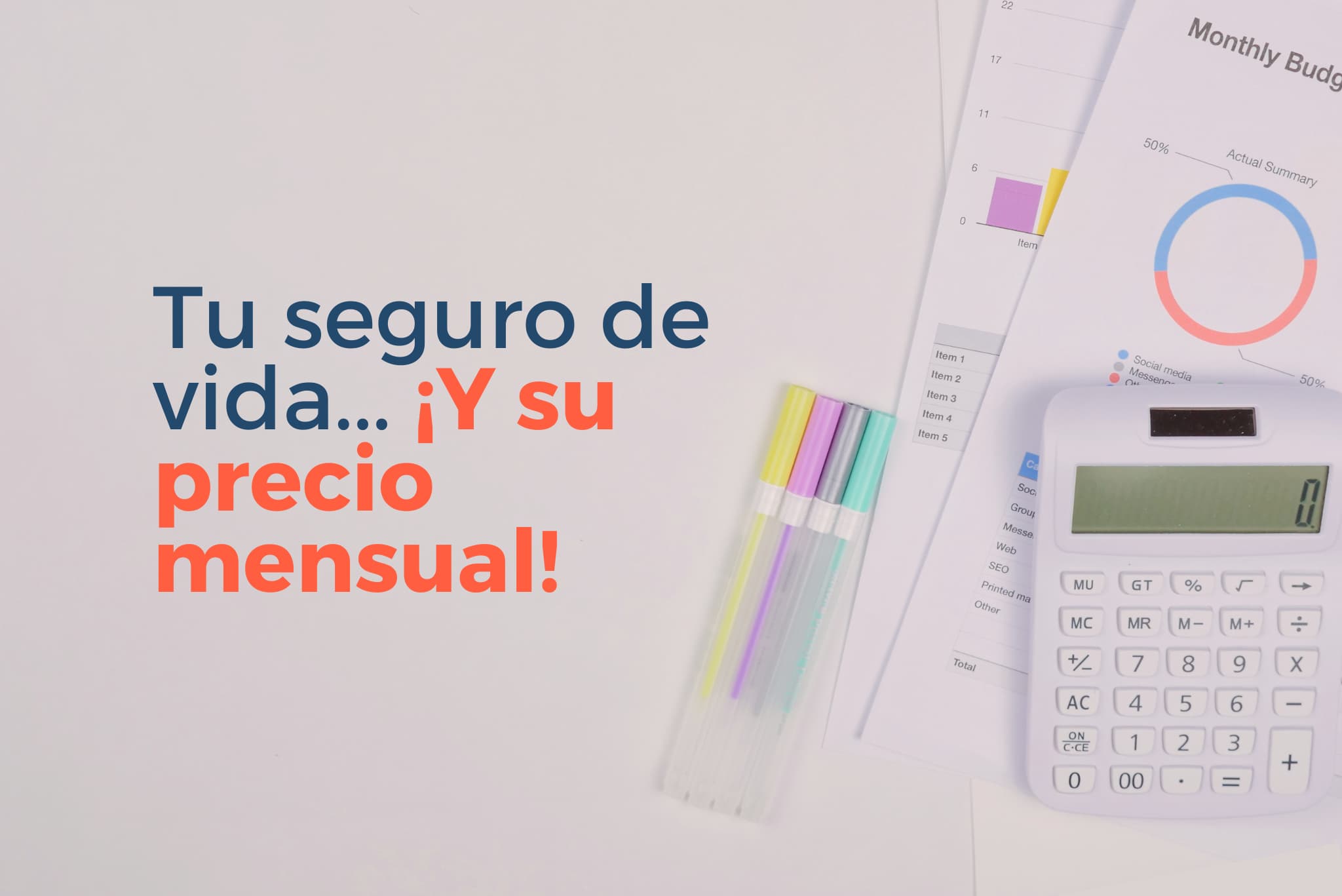 seguro de vida precio mensual